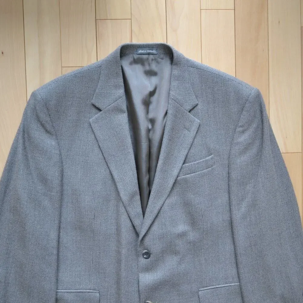 Oscar de la Renta grey blazer